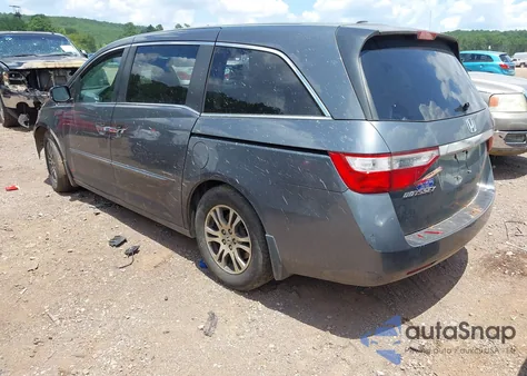 2012 Honda Odyssey Ex-L z USA, uszkodzony, nr VIN 5FNRL5H60CB084136